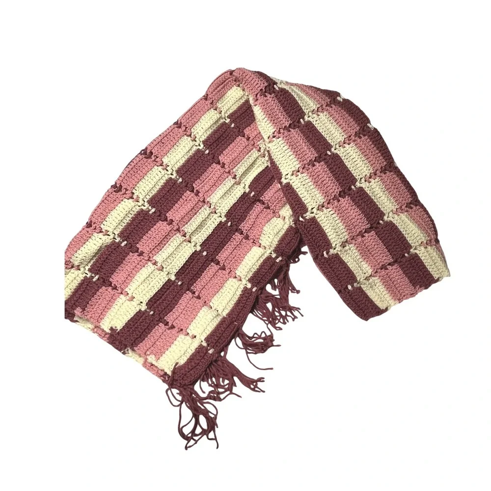 Handmade Crochet Blanket‎ Throw 45